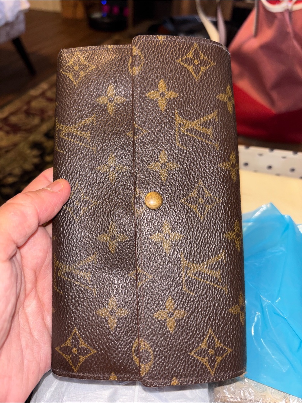 Louis Vuitton Brown Monogram Continental Wallet